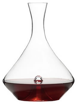 Decanter en cristal Fire